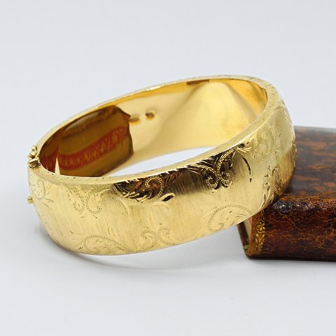 Bangle of 14k gold Bangle of 14k gold